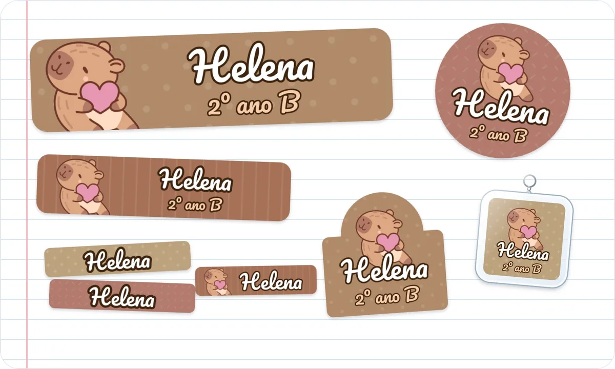 Etiquetas do tema Capivara com o nome Helena