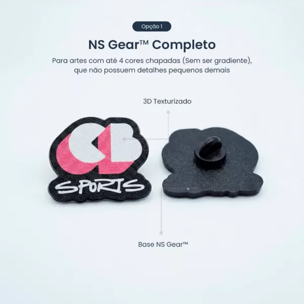 NS Gear™ — Pins Personalizados