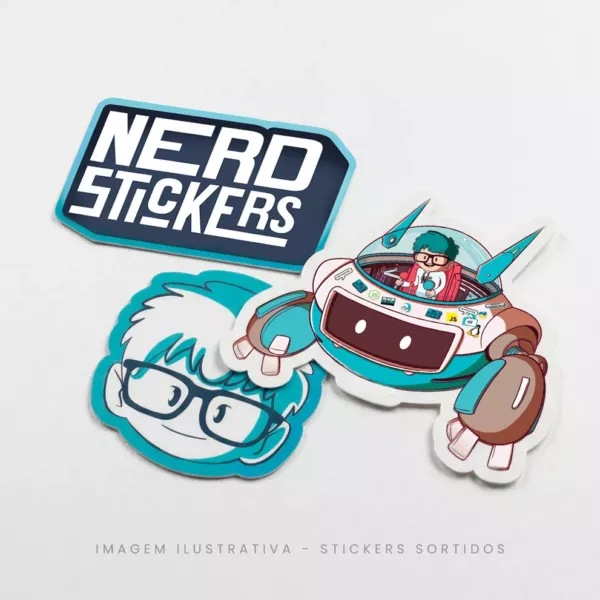 3 Stickers Exclusivos