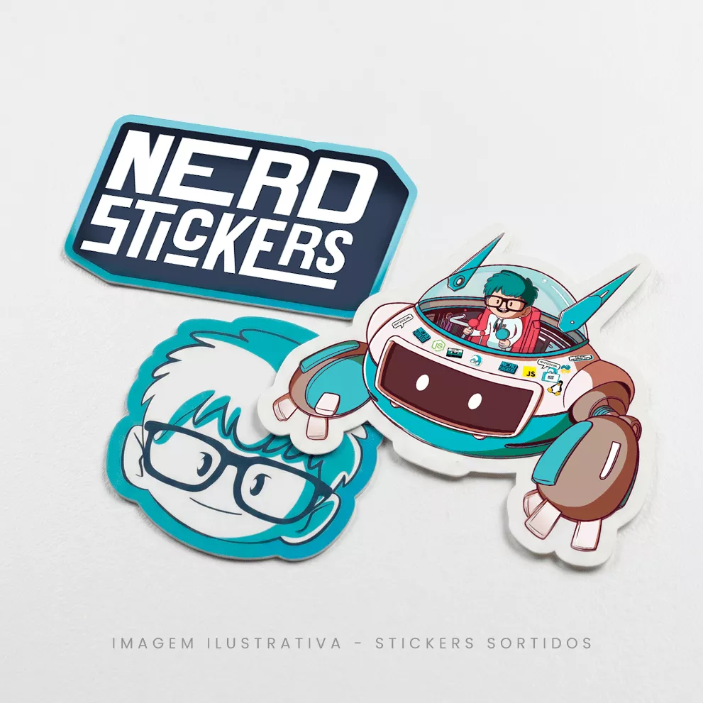 3 Stickers Exclusivos