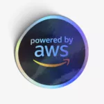 powered by AWS holográfico