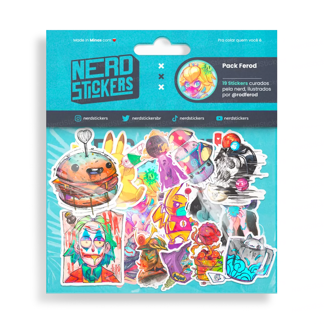 Pack Ferod (19 stickers)