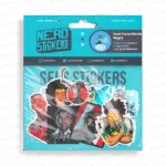 Representatividade All Black (8 Stickers)