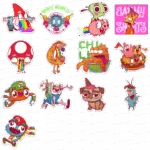 Pack Bianca Santiso (13 Stickers)