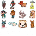 Pack Miguel Colzani (12 Stickers)