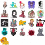 Pack Mattheus Oliveira (17 Stickers)