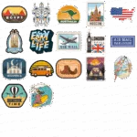 Pack Travel (66 Stickers)