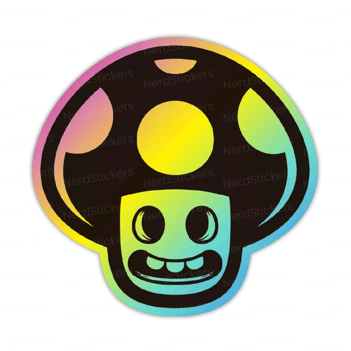 Mushroom - Nerd Stickers