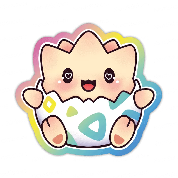 Togepi - Nerd Stickers