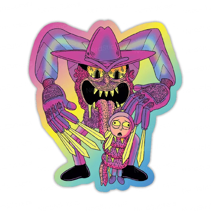 Fred and Morty - Nerd Stickers