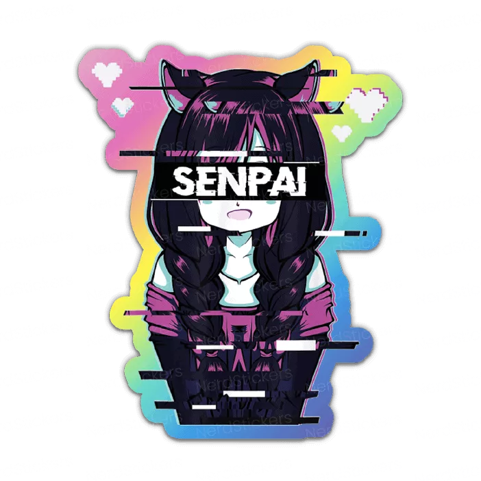 Senpai girl JO - Nerd Stickers