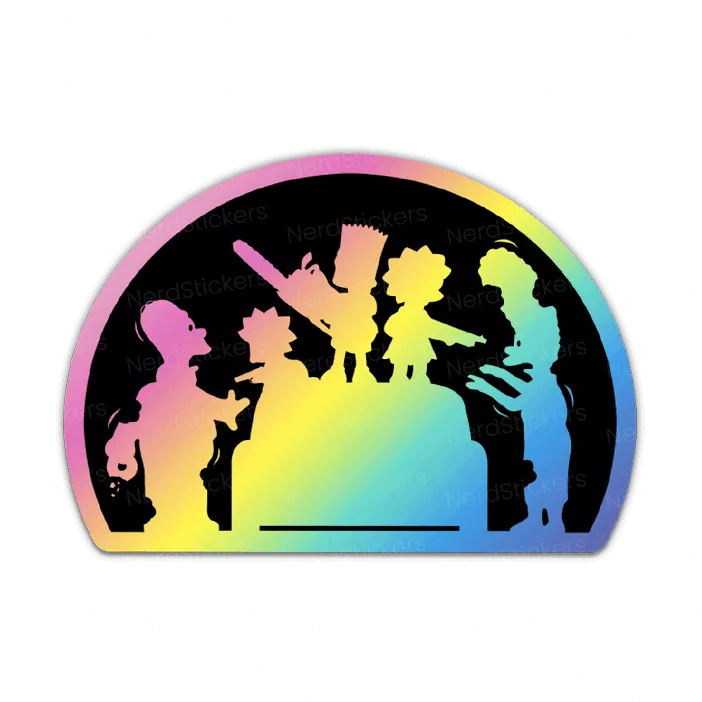 The walking Simp - Nerd Stickers