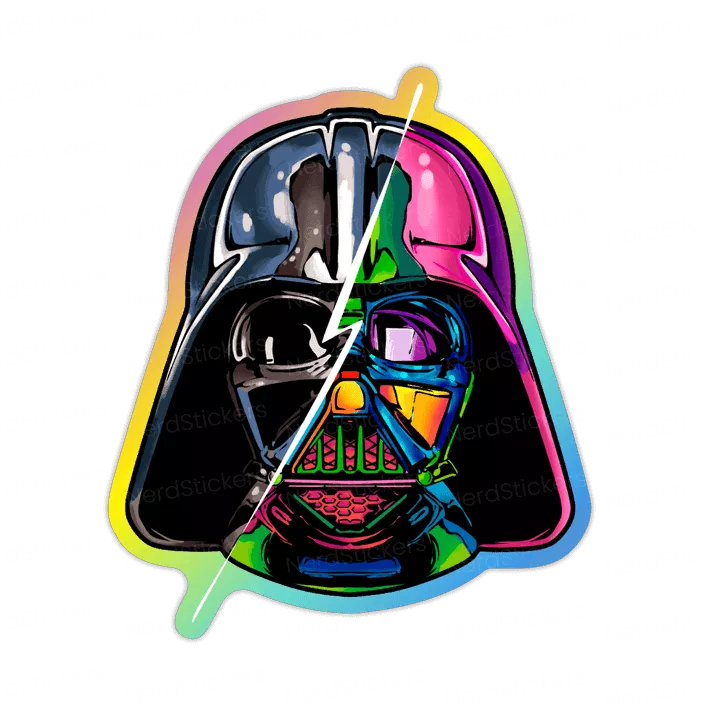 Darth Lightning - Nerd Stickers