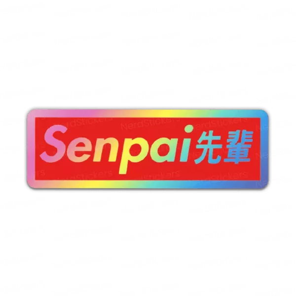 Senpai AT - Nerd Stickers