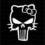 Hello Kitty Punisher | Mascarado