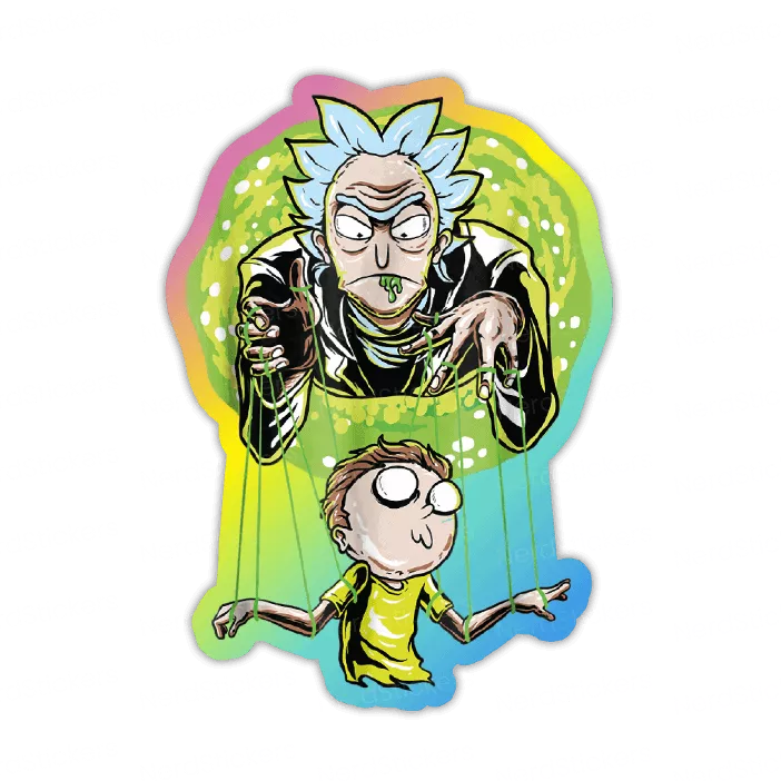 Morty marionete - Nerd Stickers