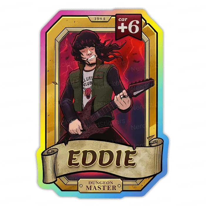 Eddie Master - Nerd Stickers