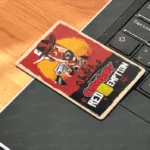 Card Cowboy Red