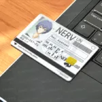 Card Nerv ID Card Rei Ayanami