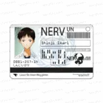 Card Nerv ID Card Shinji Ikari