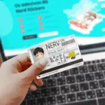 Card Nerv ID Card Shinji Ikari