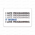 Card I Hate Programming