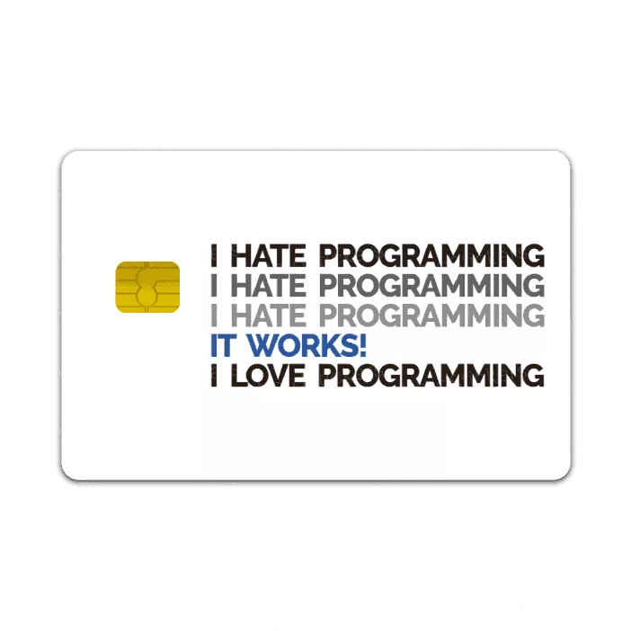 Card I Hate Programming