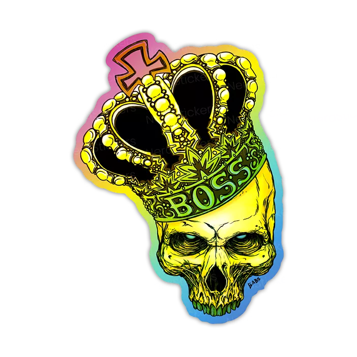 Gold Skull CS GO | Holográfico