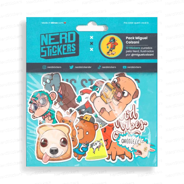 Pack Miguel Colzani (12 Stickers)