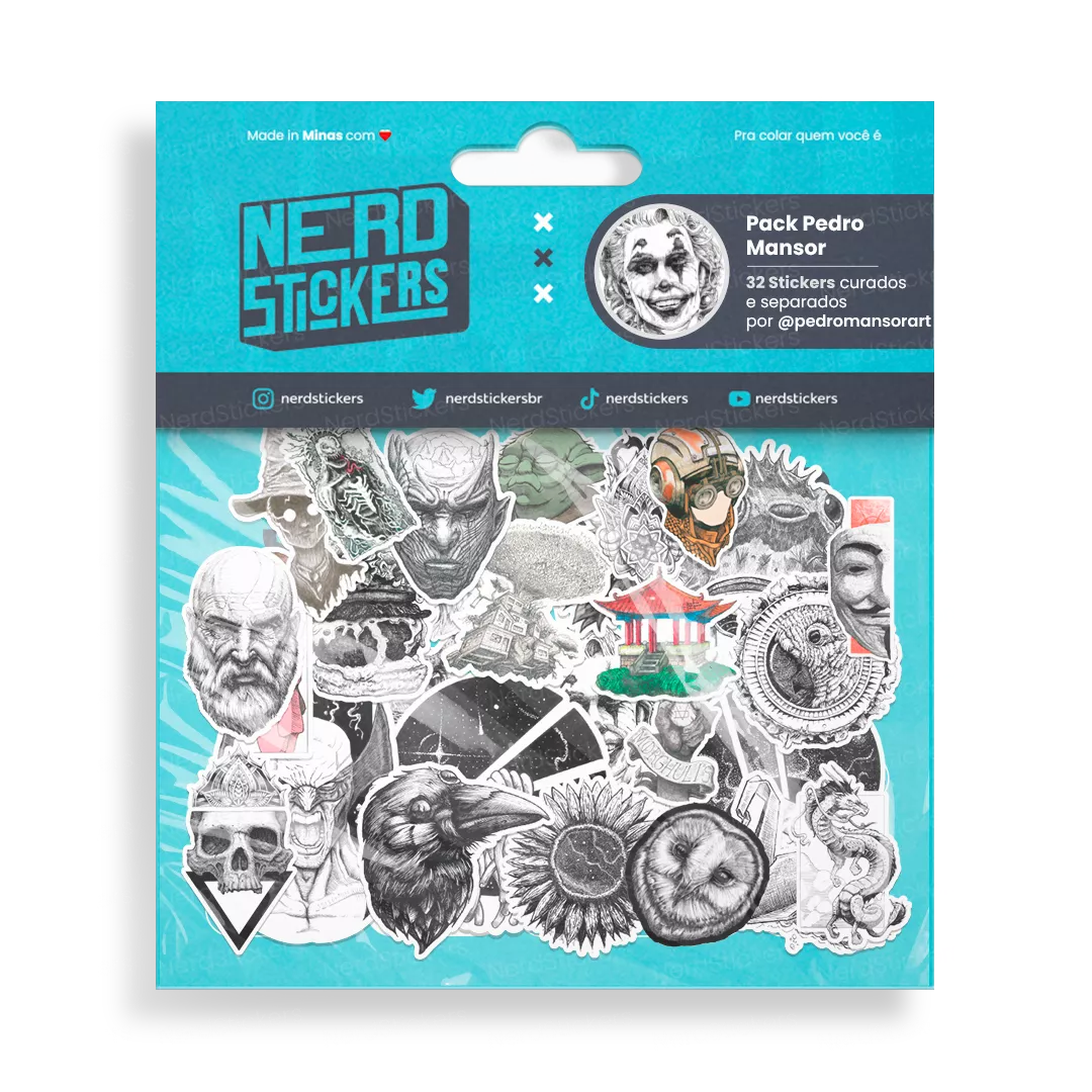 Pack Pedro Mansor (32 Stickers)