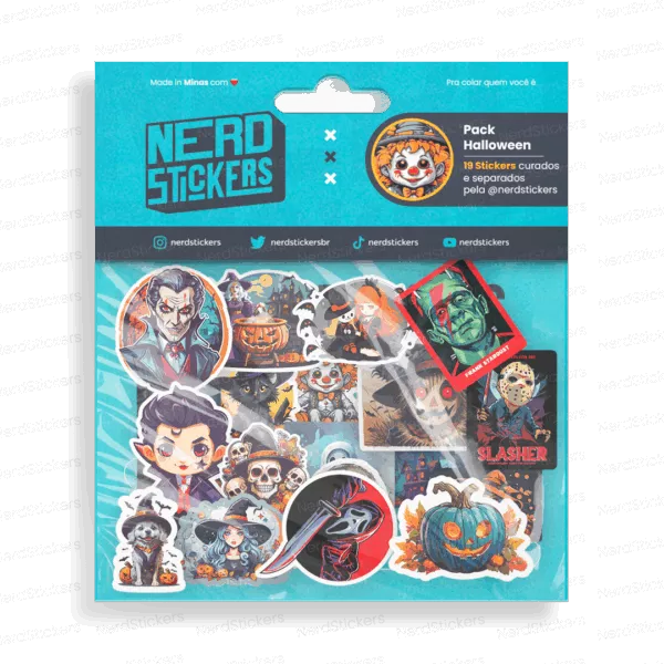 Pack Halloween (19 Stickers)