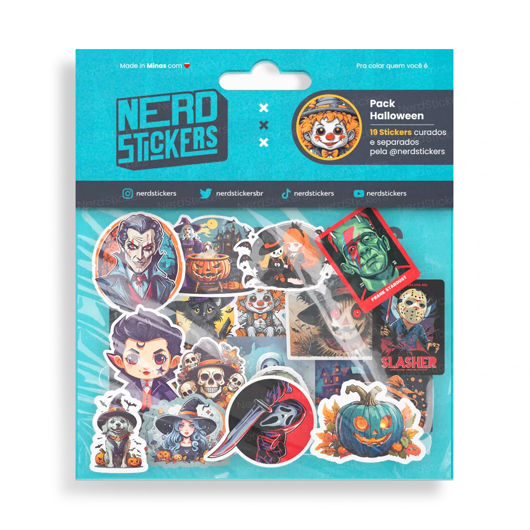 Pack Halloween (19 Stickers)