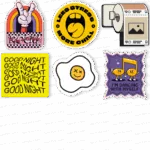 Pack Good Vibes (55 Stickers)