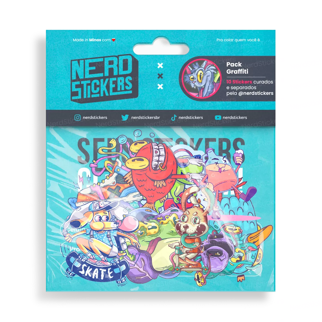Pack Graffiti (10 Stickers)