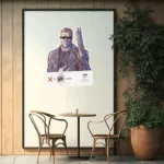 Terminator Captcha | 40x32cm