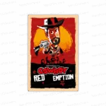 Cowboy red | 40x26cm