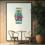 MetalSmash | 40x22cm
