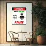 Sem PAUSE | 40x34cm