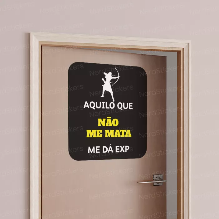 Me dá EXP giant sticker