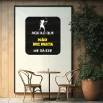 Me dá EXP | 40x37cm