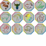 Pack Talismã (12 Stickers) | Holográfico