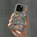 Vintage Game | Case Stickers