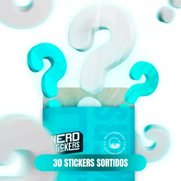 30 Stickers Sortidos | Combo Misterioso