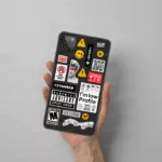 I'm Low Profile | Case Stickers
