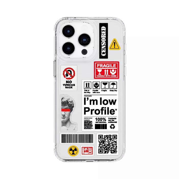 I'm Low Profile | Case Stickers