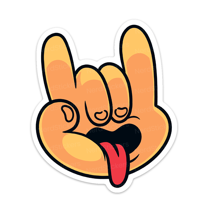 ROOOOCK! | Nerd Stickers