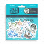 Pack Dobradores (7 Stickers)