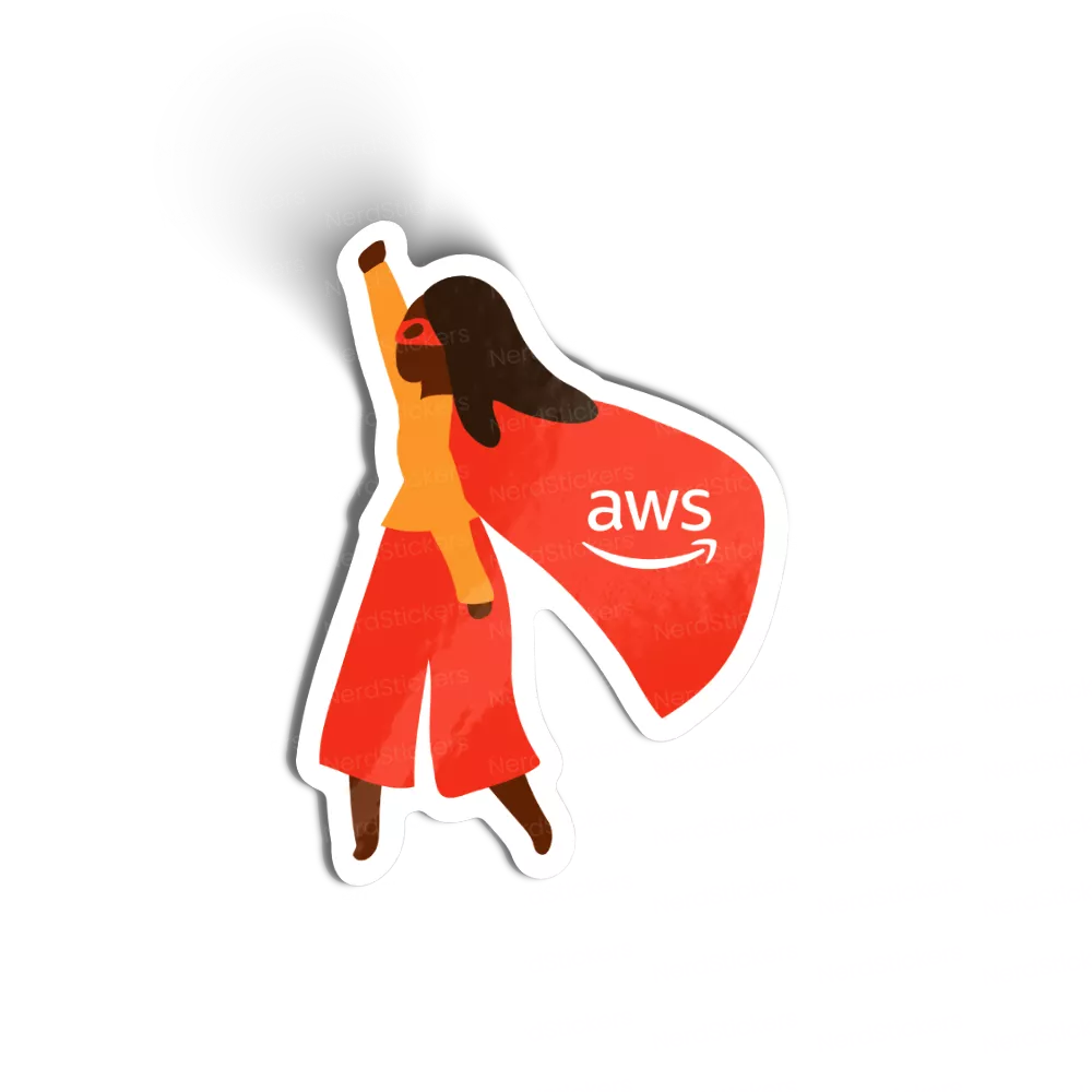 AWS Mulher Heróina (Laranja)
