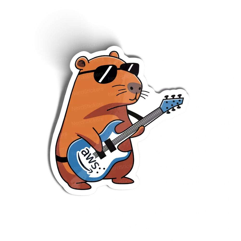 Capibara Rock Star
