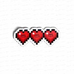AWS 3 Hearts (Pixel Art)